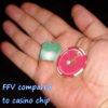 FFV roulette computer compared to casino chip