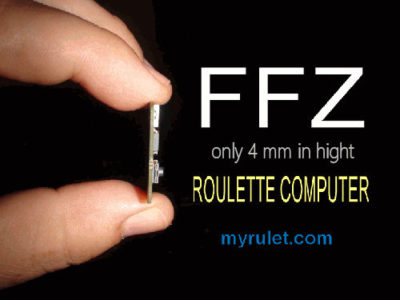 FFZ roulette computer zapping casino cheating device FFZ roulette computer 4mm
